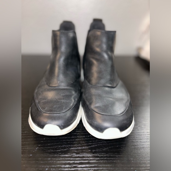 Nike W Air Max Thea Mid Black Sail Leather Casual Boot 859550-001 women sz 10 - Picture 3 of 9